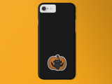 Black Cat Pumpkin Sticker- 2" x 1.71"