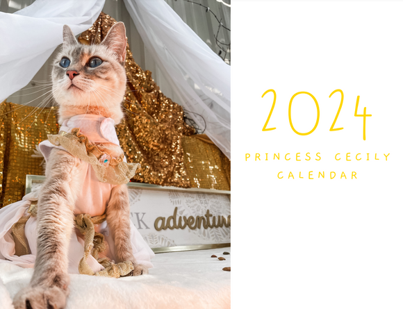 2024 Princess Cecily Calendar