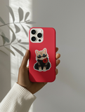 Fashionista Cat Vinyl Sticker – 2.26" x 3"