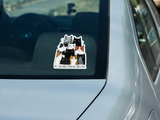 Yes, I Do Really Need All These Cats Vinyl Sticker –2.76" x 3"