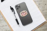 What the Fluff Vinyl Sticker