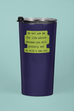 Life Advice Vinyl Cat Sticker