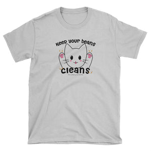 Keep your beans cleans!  Tshirt (light colors)