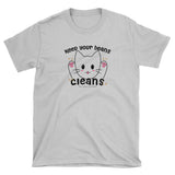 Keep your beans cleans!  Tshirt (light colors)