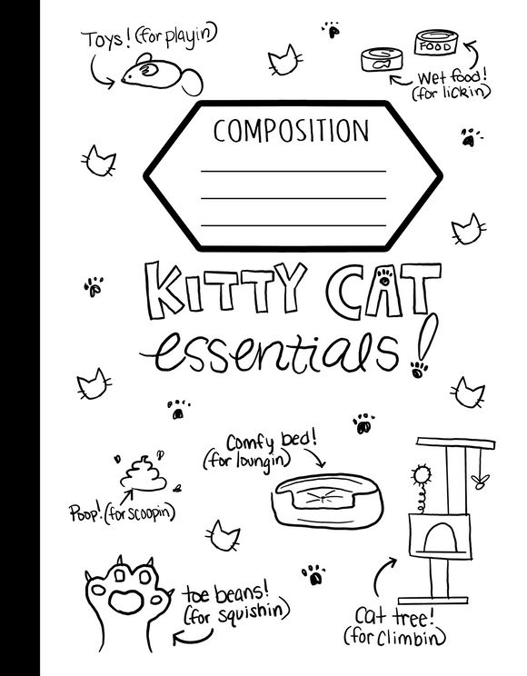 Kitty Cat Essentials Notebook