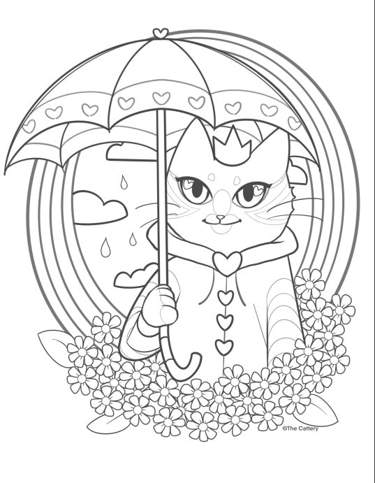 Cattery Coloring & Activity Book – princesscecily